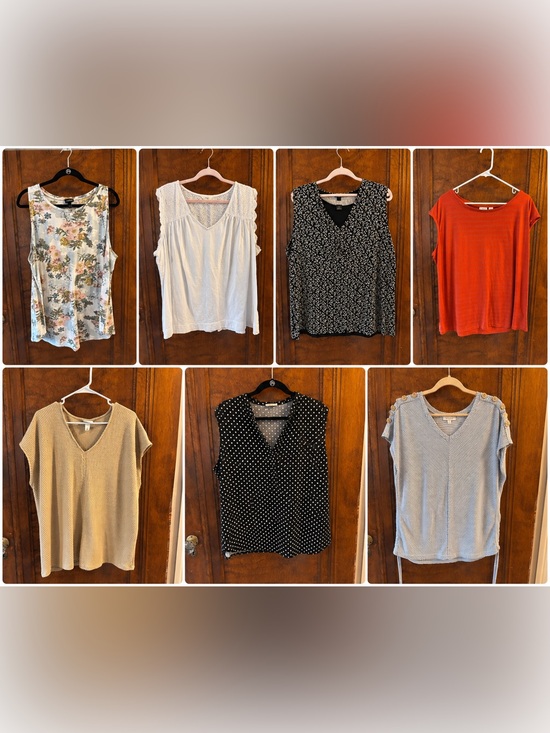 torrid Tops - 7 Piece Plus Size Top Bundle Size 1X-3X